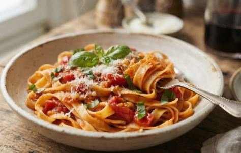 Tagliatelle al pomodoro